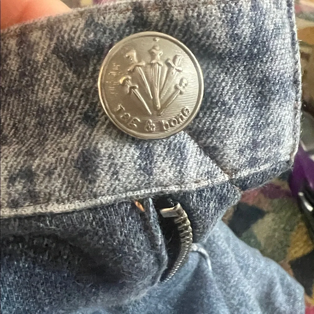 Rag & Bone Miramar Sofie Ankle Length Pants Wide Leg Cotton Terry Venice - Picture 14 of 15